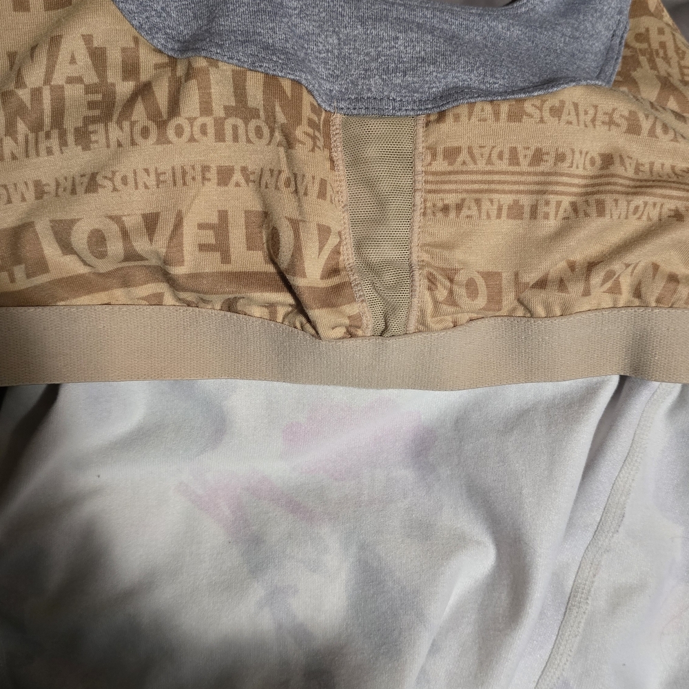sz 4 lululemon athletica Gray and Pink Floral Tank Top - Picture 6 of 7